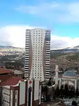 Ankara Mamak'ta 22 Katlı Bina Yandı!