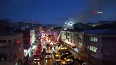 Ankara'da Boya Atölyesi Yangını Sönmüştür