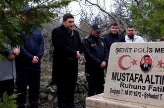 Ankara Güdül'de Şehit Polis Altındal Anıldı