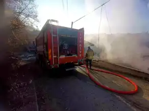 Ankara Mamak'ta Gecekonduda Yangın!