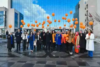Ankara'da Kadınlara Şiddete Karşı Farkındalık Etkinliği