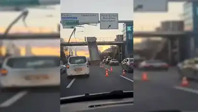 Ankara'da Damper Kazası: Trafik Kilitlendi!
