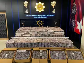 Ankara'da Dev Narkotik Operasyonu: 266 Bin Tablet Ele Geçti!
