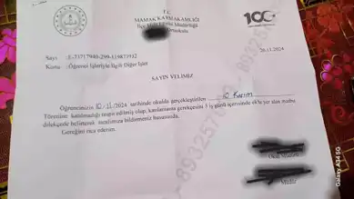 Törene Gitmeyen Öğrenciye Tebligat!