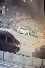 Ankara'da Park Halindeki Araç Kendiliğinden Hareket Etti!