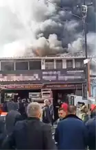 Ankara Spotçular Çarşısı'nda Yangın!
