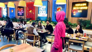Ankara'da Squid Game Temalı Kore Restoranı