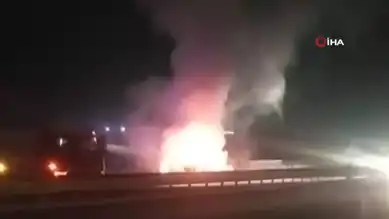 Ankara'da Trafik Kazası: Araç Takla Attı, Yanmaya Başladı