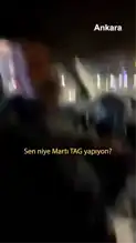 Ankara'da Taksiciler Martı Tag Sürücüsüne Saldırdı