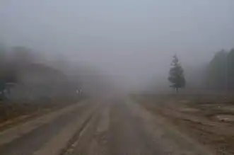 Çankırı-Ankara Yolu Sisle Kaplandı! Ulaşım Zorlaştı