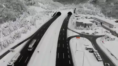 Bolu Dağı'nda Kar Temizliği: Yol Kapanacak!