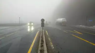 Bolu Dağı'nda Sis Uyarısı: Ulaşım Zor