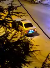 Ankara'da Drift Atan Sürücü Vatandaşları Tehdit Etti ve Kaçtı