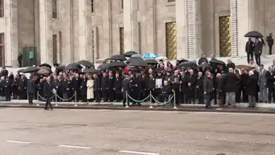 Eski Bakan İçin TBMM'de Veda Töreni