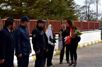 Evren'e Yeni Kaymakam: Nesrin Uygun Göreve Başladı