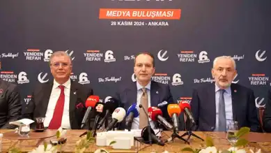 Erbakan: Erken Seçim Çağrısı, 1 Milyon Üye Hedefi