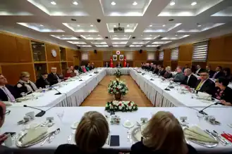 Fidan, AB Büyükelçilerini Kabul Etti