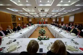 Fidan, AB Büyükelçilerini Kabul Etti