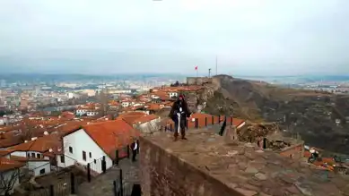 Ankara'da Jack Sparrow Şov!