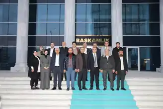 Yerel Dernek, Belediye Başkanı'nı Ziyaret Etti