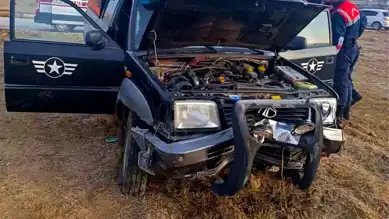 Kırıkkale'de Ağır Trafik Kazası: Sürücü Yaralı