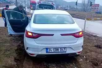 Kırıkkale'de Yağmurlu Havada Kaza: 1 Yaralı
