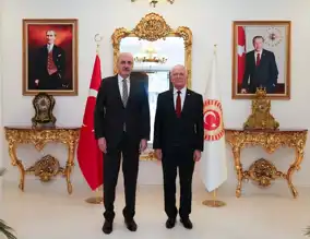 Meclis Başkanı'ndan Eski Meclis Üyesine Veda Ziyareti