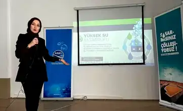 Köy Okullarında Su Tasarrufu Eğitimi Başladı