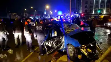 Malatya'da Çarpışma: 4 Yaralı