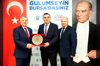 Moldova Büyükelçisi Bursa'da İlişkileri Geliştirdi