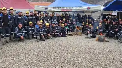 Maden İşçileri 72 Gündür Direniyor