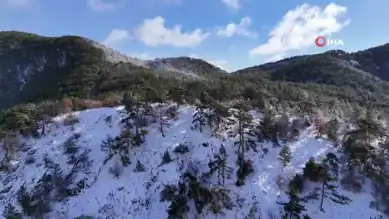 Milli Park'ta Büyülü Kar Manzaraları