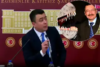 Gökçek'ten TBMM'de Tabutlu Basın Toplantısı! Babasının Ankapark'ı Soruldu...