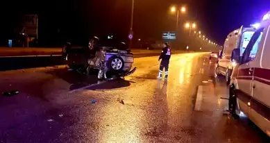 Çubuk'ta Cip Kazası: 1 Ölü, 1 Yaralı