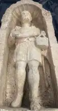 Antik Mezar Taşı Ankara'da Bulundu