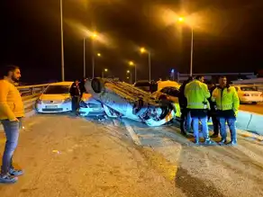 Yenimahalle'de 9 Araçlık Zincirleme Kaza: 4 Yaralı