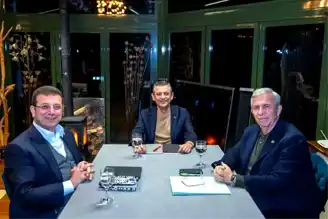 Özgür Özel, İmamoğlu ve Yavaş'la Buluştu