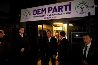 Özgür Özel, Bakırhan'a Taziyede Bulundu