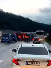 Zonguldak'ta Tır Kazası: Sürücü Yaralandı