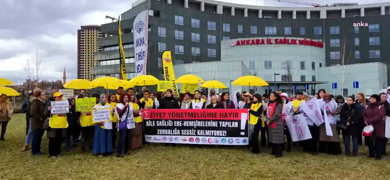 Aile Hekimliği Yönetmeliği Protesto Edildi