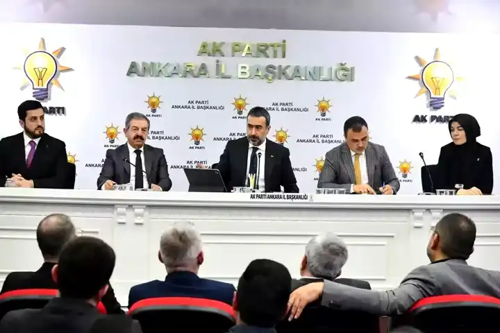 AK Parti Ankara'da Yeni Yürütme Kurulu
