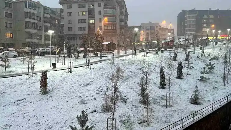 Ankara'da Yoğun Kar Yağışı!