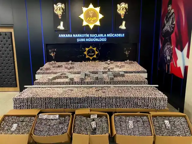 Ankara'da Dev Narkotik Operasyonu: 266 Bin Tablet Ele Geçti!