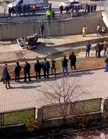 Ankara Çubuk'ta Traktör Kazası: Sürücü Yaralı