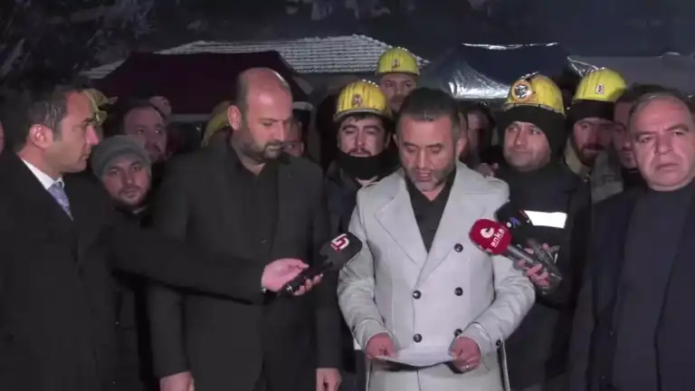Termik Santral ve Maden Ocağı İşçileri Eylemde