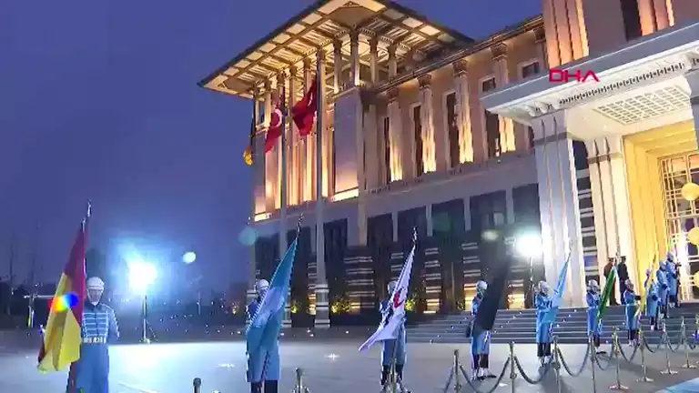 Erdoğan, Almanya Cumhurbaşkanı Steinmeier ile Görüştü