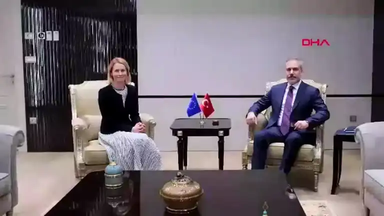 Fidan, AB Temsilcisi Kallas ile Görüştü