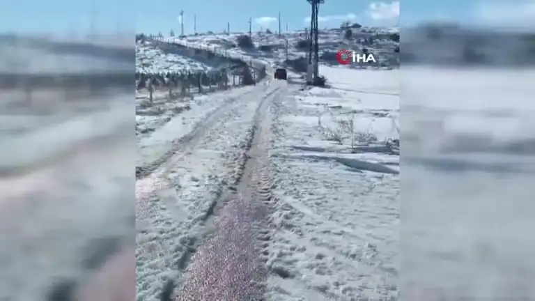 Şiddetli Kar Yağışı Kırsal Bölgeyi Vurdu
