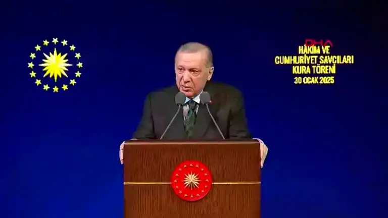 Erdoğan'dan Hakim ve Savcılara Mesaj
