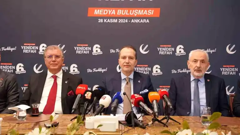 Erbakan: Erken Seçim Çağrısı, 1 Milyon Üye Hedefi